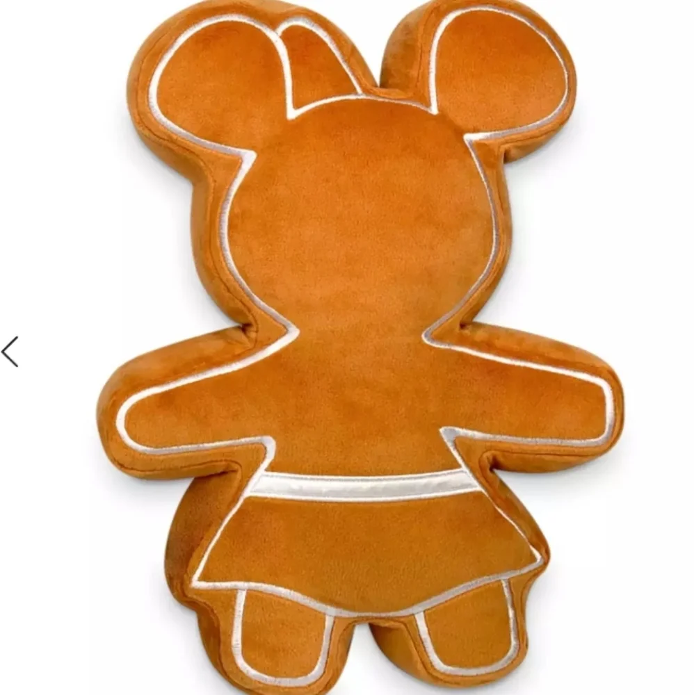 Disney | Minnie Mouse Gingerbread Plush Pillow
